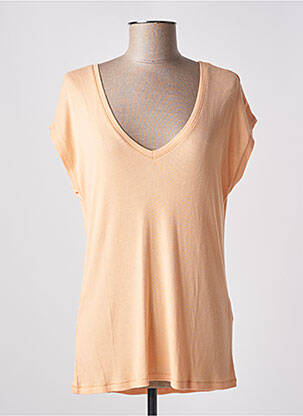 T-shirt orange ONLY pour femme