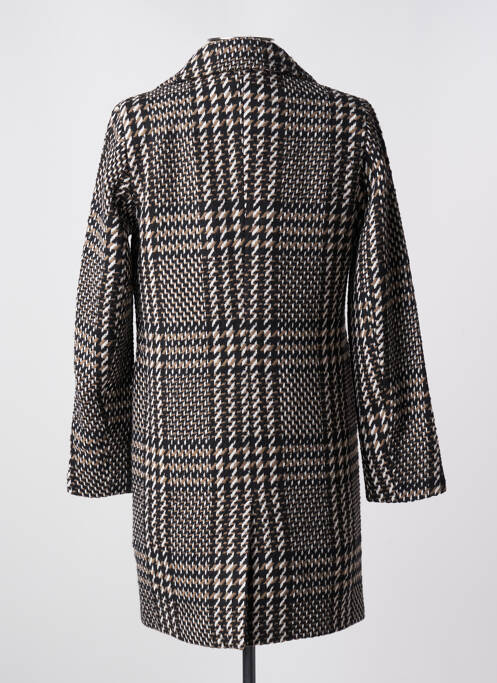 Manteau long noir ONLY pour femme