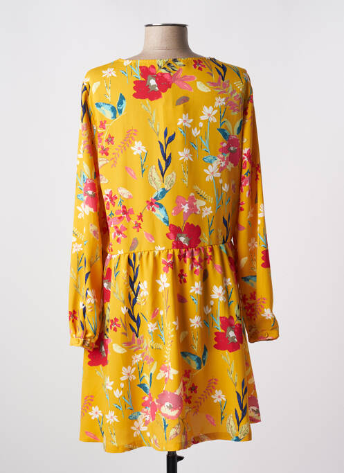 Robe courte jaune ONLY pour femme