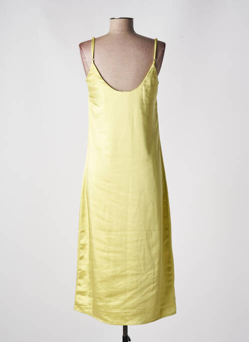 Robe mi-longue vert ONLY pour femme