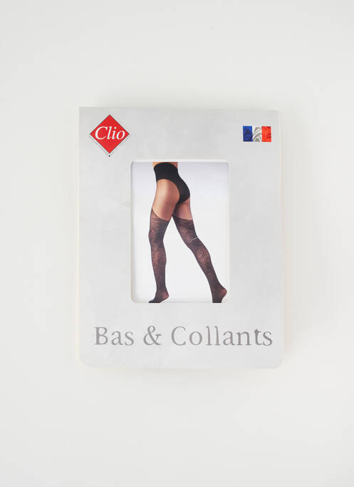 Collants noir CLIO pour femme