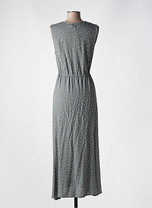Robe longue sans manche sans manche gris ÉTYMOLOGIE femme