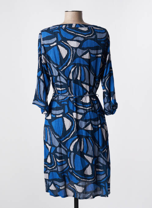 Robe mi-longue bleu AGATHE & LOUISE pour femme