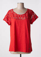 T-shirt rouge AGATHE & LOUISE pour femme seconde vue