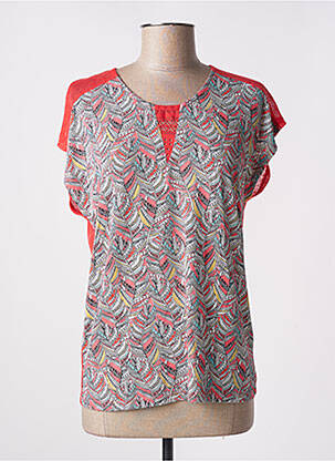 T-shirt rouge FELINO pour femme