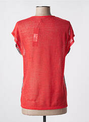 T-shirt rouge FELINO pour femme seconde vue