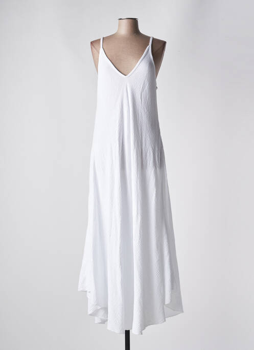 Robe longue blanc LA PETITE NÎMOISE pour femme