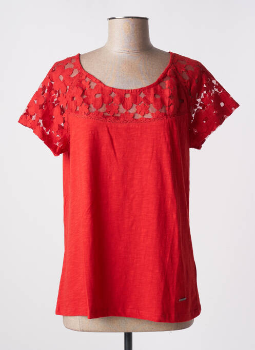 T-shirt rouge AGATHE & LOUISE pour femme