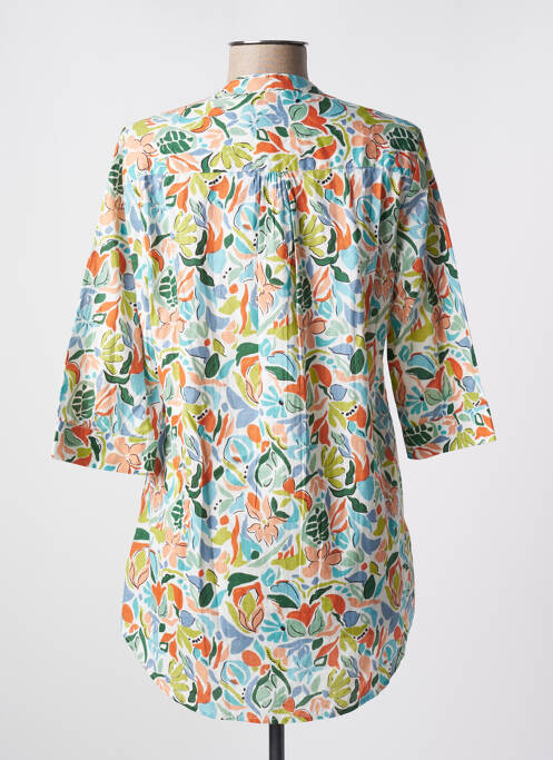 Tunique manches longues bleu AGATHE & LOUISE pour femme