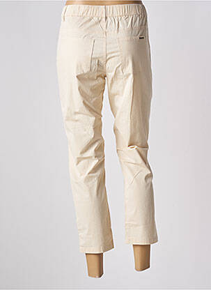 Pantacourt coupe droite beige S.QUISE femme