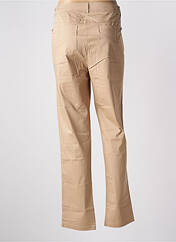 Pantalon droit beige AGATHE & LOUISE pour femme seconde vue