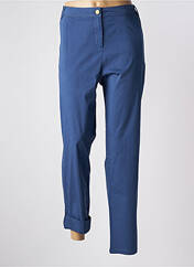 Pantalon droit bleu AGATHE & LOUISE pour femme seconde vue