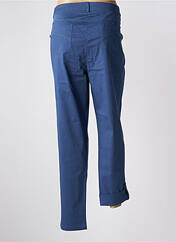 Pantalon droit bleu AGATHE & LOUISE pour femme seconde vue