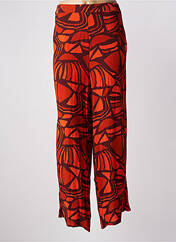 Pantalon droit orange AGATHE & LOUISE pour femme seconde vue