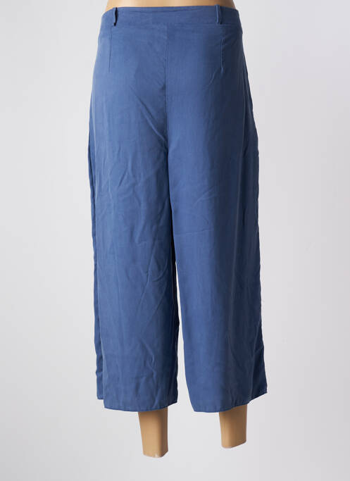 Pantacourt bleu MARBLE femme