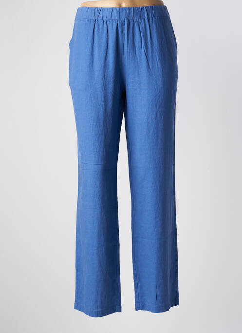 Pantalon droit bleu ÉTYMOLOGIE pour femme