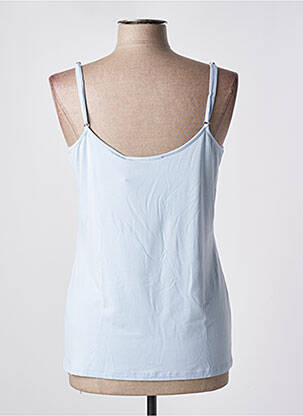 Top tissage jersey fines bretelles bleu MARC AUREL femme