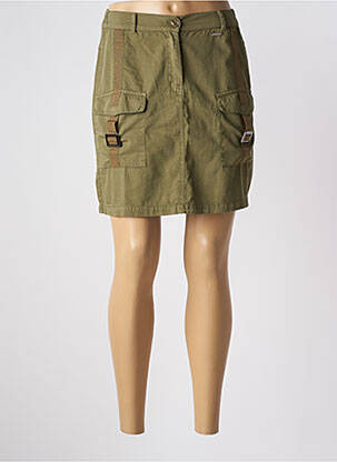 Jupe courte poches vert AGATHE & LOUISE femme