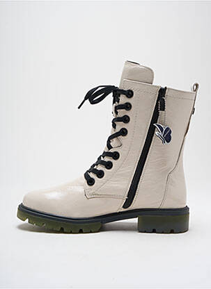 Bottines/boots talon bas talon plat jusqu'à 3cm blanc CAPRICE femme