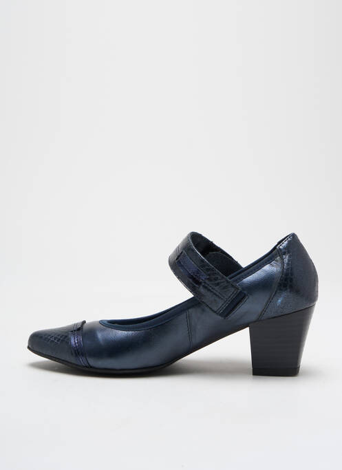 Ballerines bleu GEO-REINO pour fille