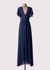 Robe longue bleu EVA & LOLA pour femme seconde vue