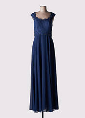 Robe longue bleu MARIE JUNE pour femme seconde vue