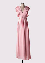 Robe longue rose EVA & LOLA pour femme seconde vue