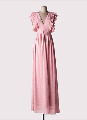 Robe longue rose EVA & LOLA pour femme