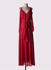 Robe longue rouge EVA & LOLA pour femme seconde vue