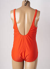 Maillot de bain 1 pièce orange DEIDAD pour femme seconde vue