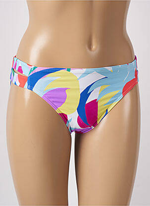 Bas de maillot de bain imprimé fantaisie culotte violet ESPRIT femme