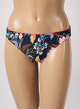 Bas de maillot de bain imprimé fleurs culotte bleu ESPRIT femme