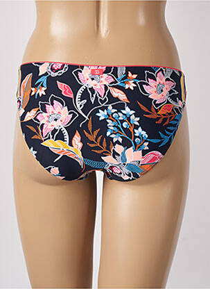 Bas de maillot de bain imprimé fleurs culotte bleu ESPRIT femme