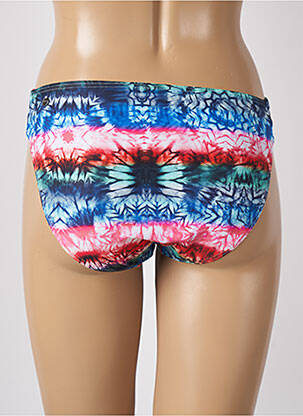 Bas de maillot de bain effet matière satinée culotte bleu ESPRIT femme