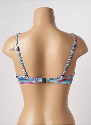 Haut de maillot de bain stretch haut soutien-gorge emboitant bleu ESPRIT femme