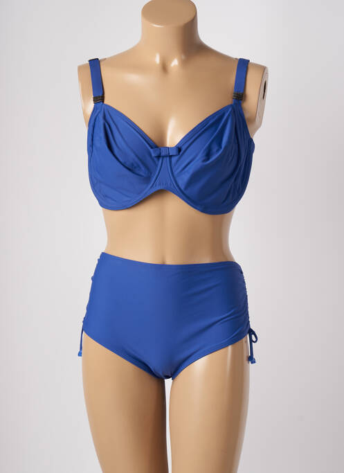 Maillot de bain 2 pièces bleu PRIMA DONNA pour femme