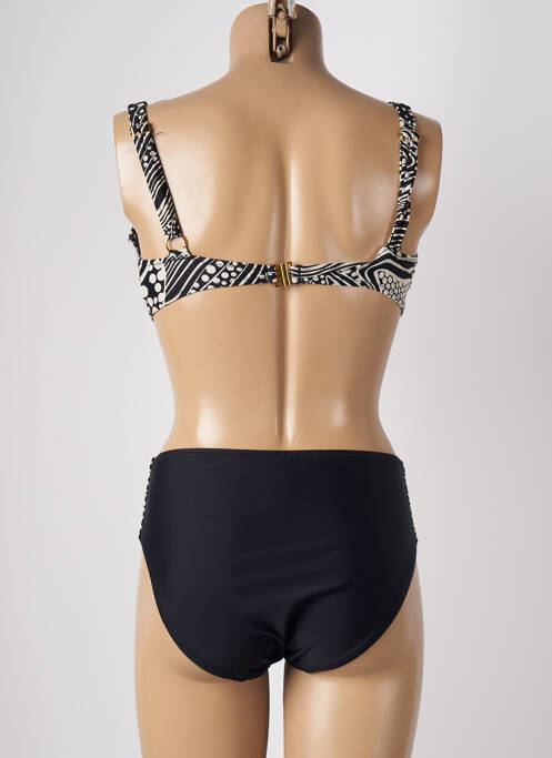Maillot de bain 2 pièces noir DEIDAD pour femme