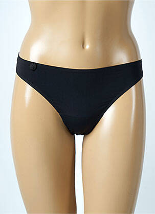 Tanga noir MARIE JO pour femme