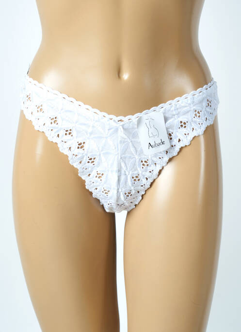 Culotte blanc AUBADE pour femme