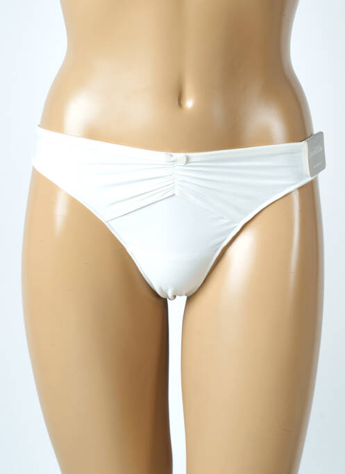 Tanga blanc MARIE JO pour femme