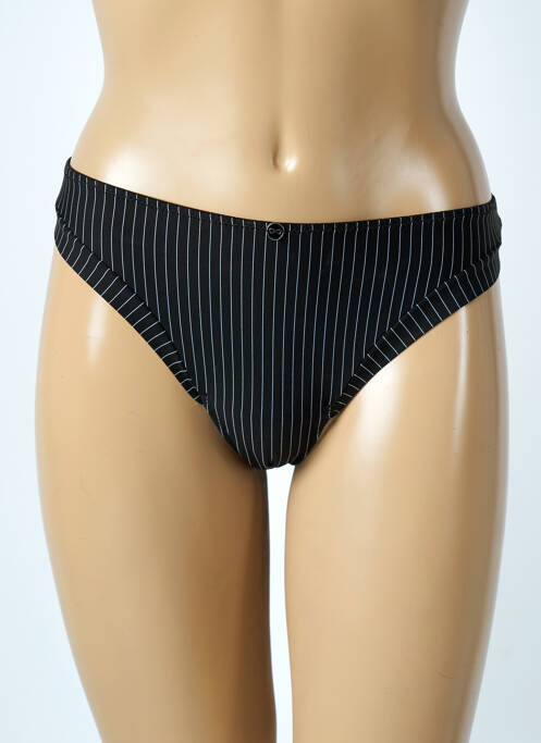 Tanga noir MARIE JO pour femme