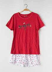 Pyjama rouge BISBIGLI pour femme seconde vue