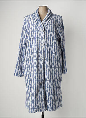 Robe de chambre bleu LINCLALOR pour femme