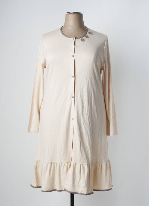 Chemise de nuit beige GLORIA BARONI pour femme