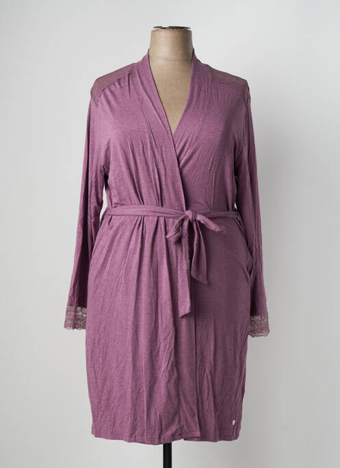 Robe de chambre violet PASTUNETTE pour femme