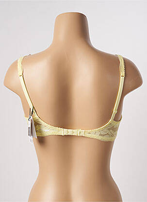 Soutien-gorge effet matière satinée haut soutien-gorge emboitant jaune MARIE JO femme