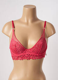 Soutien-gorge effet matière satinée haut soutien-gorge emboitant rose MARIE JO femme