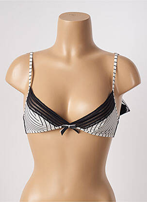Soutien-gorge sans armature haut triangles blanc MARIE JO femme