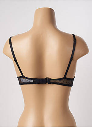 Soutien-gorge effet matière satinée haut soutien-gorge avec mousse de rembourrage amovible noir AUBADE femme