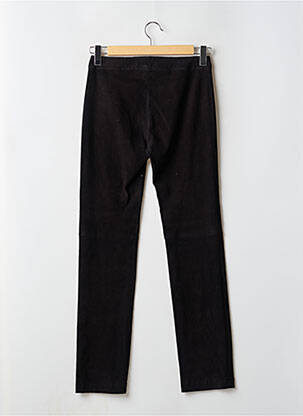 Pantalon slim stretch taille normale noir CANADIENNE GRIFFES femme